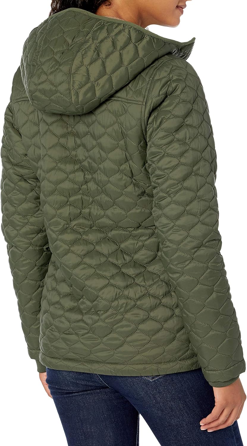 Thumbnail 1 de Amazon Essentials Women’s Lightweight Quilted Full-Zip Water-Resistant Sherpa-Lined Hooded Puffer Jacket