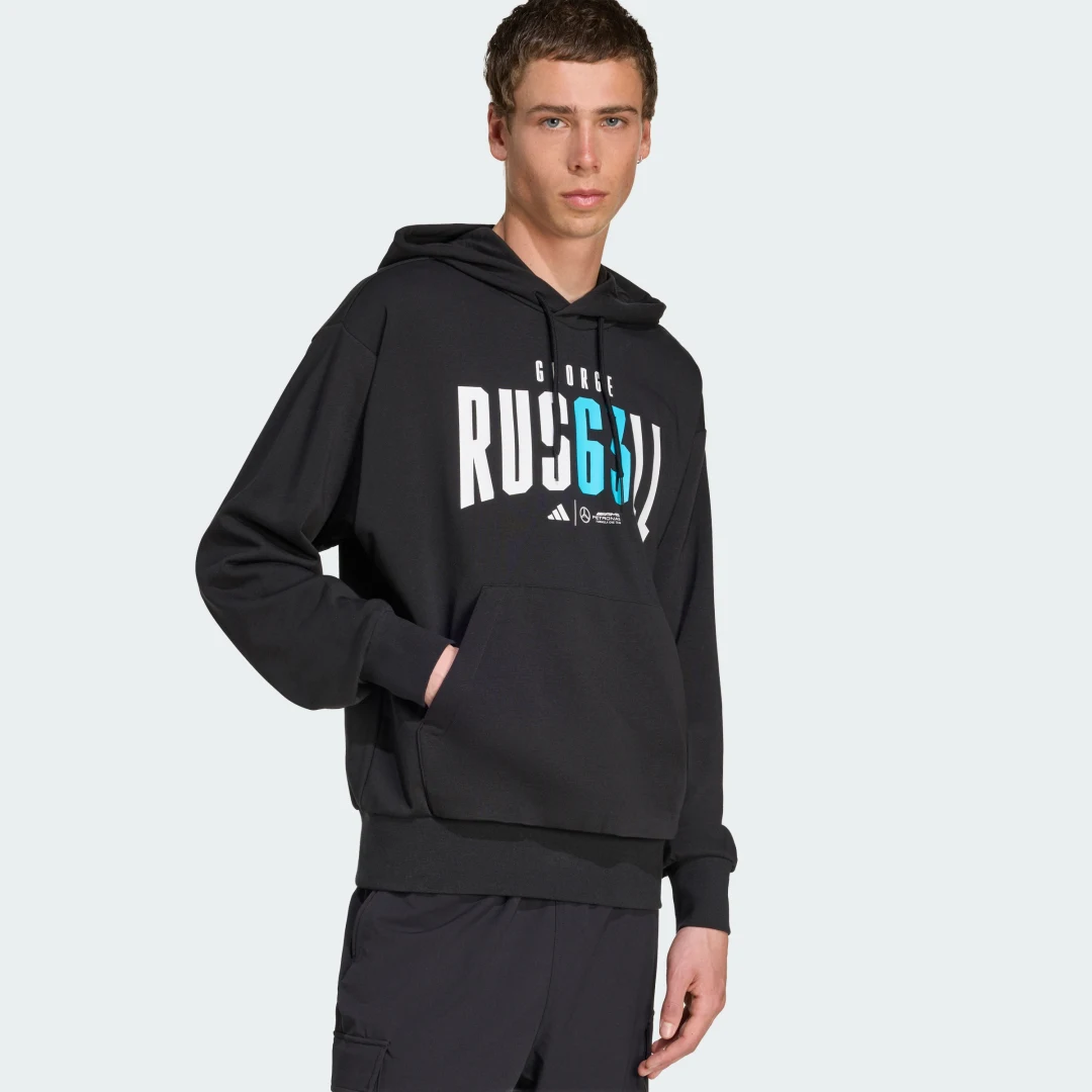 Detalle de Sudadera con capucha Mercedes AMG Petronas F1 Team George Russell - Adidas
