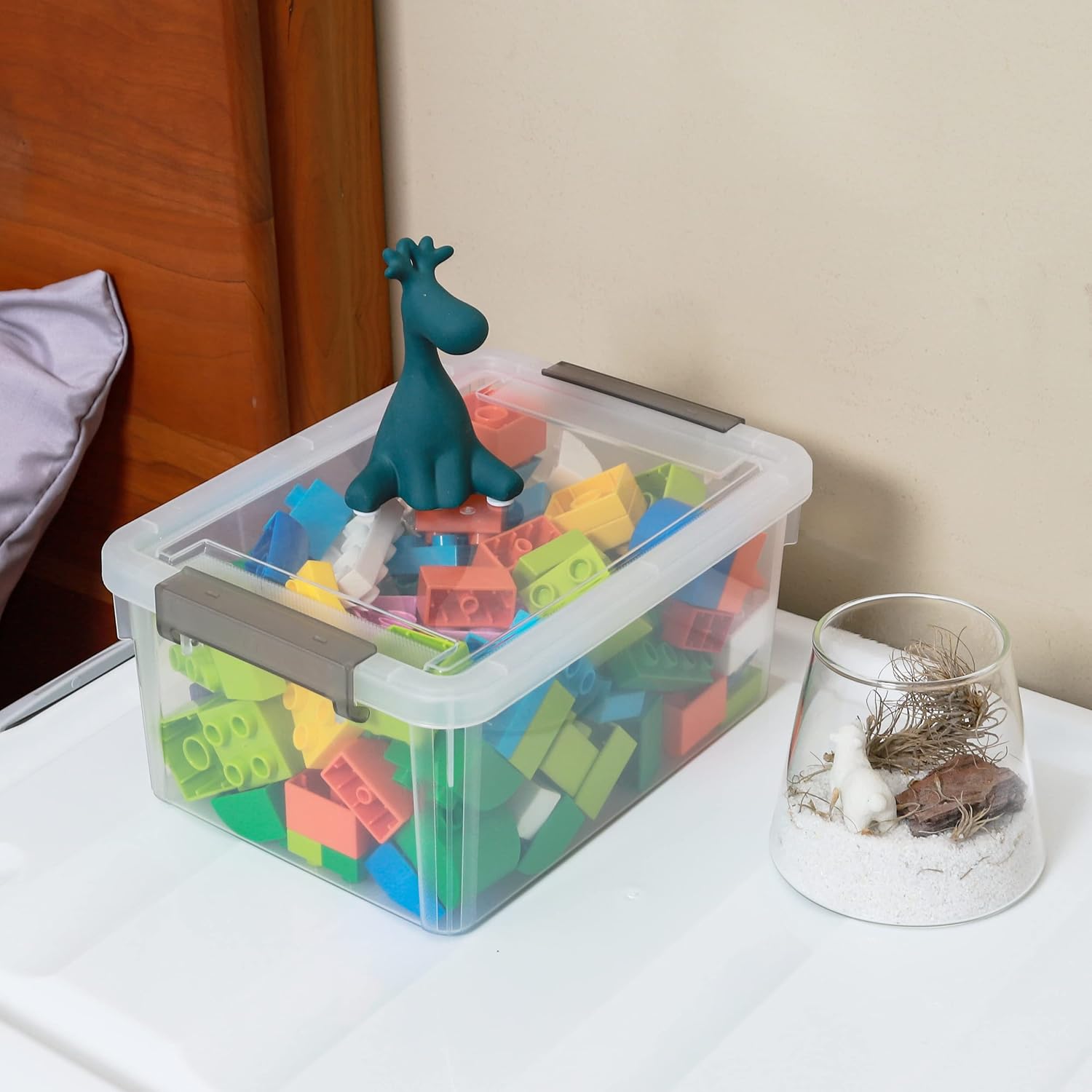 Detalle de Citylife 4-Pack Storage Bins 3.2 QT ⚙