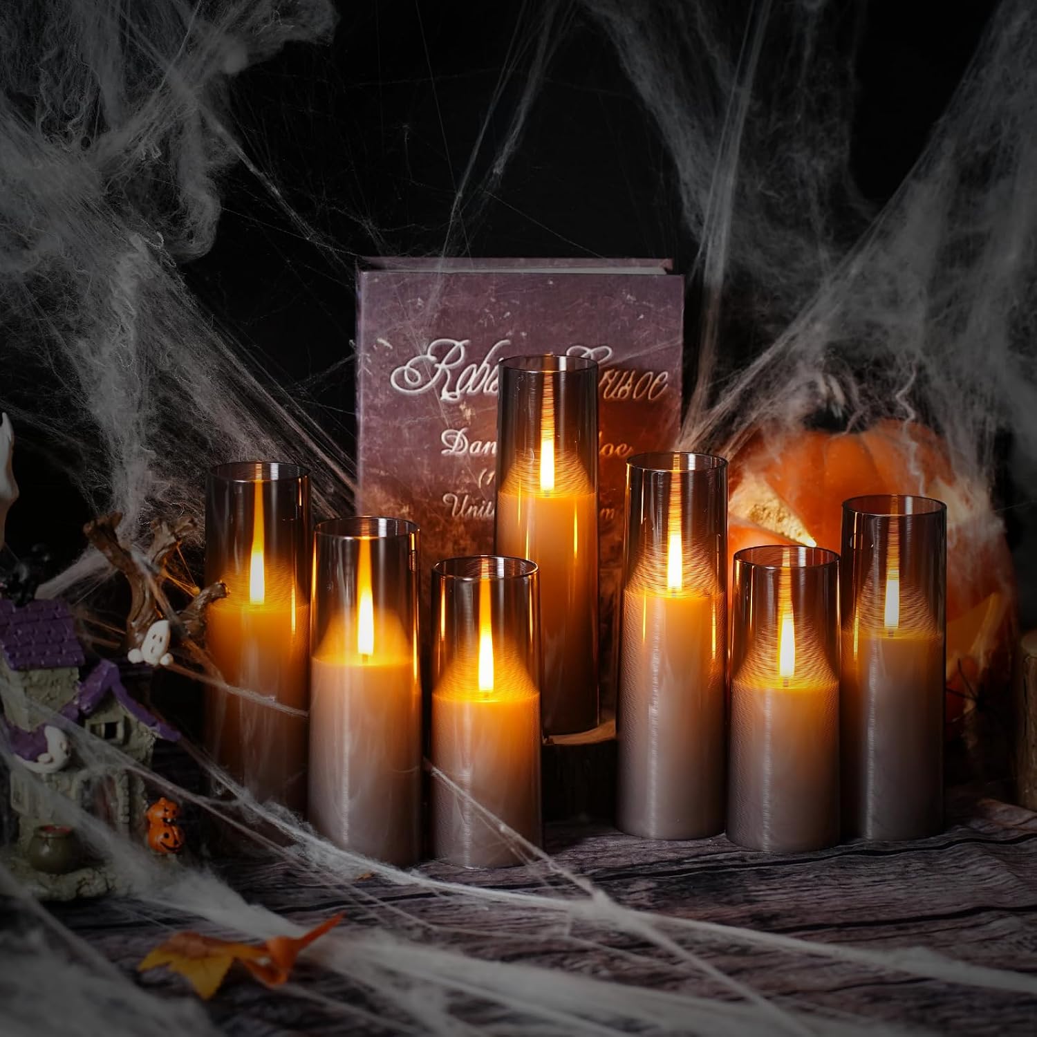 Detalle de Kakoya Flameless LED Candles, 7-Piece Set