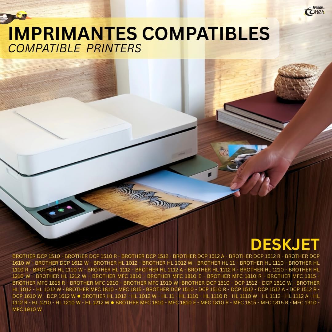 Detalle 2 de FranceToner TN-1050 Pack 3 Noir