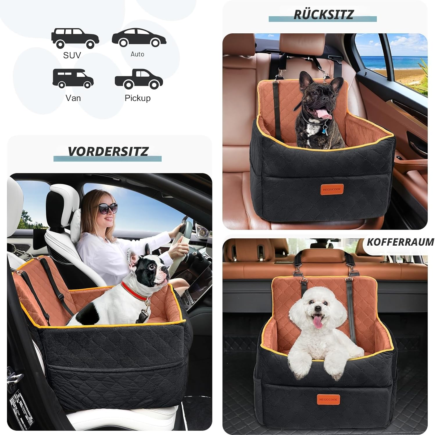 Thumbnail 4 de Hundesitz Sitzerhöhung für kleine bis mittlere Hunde