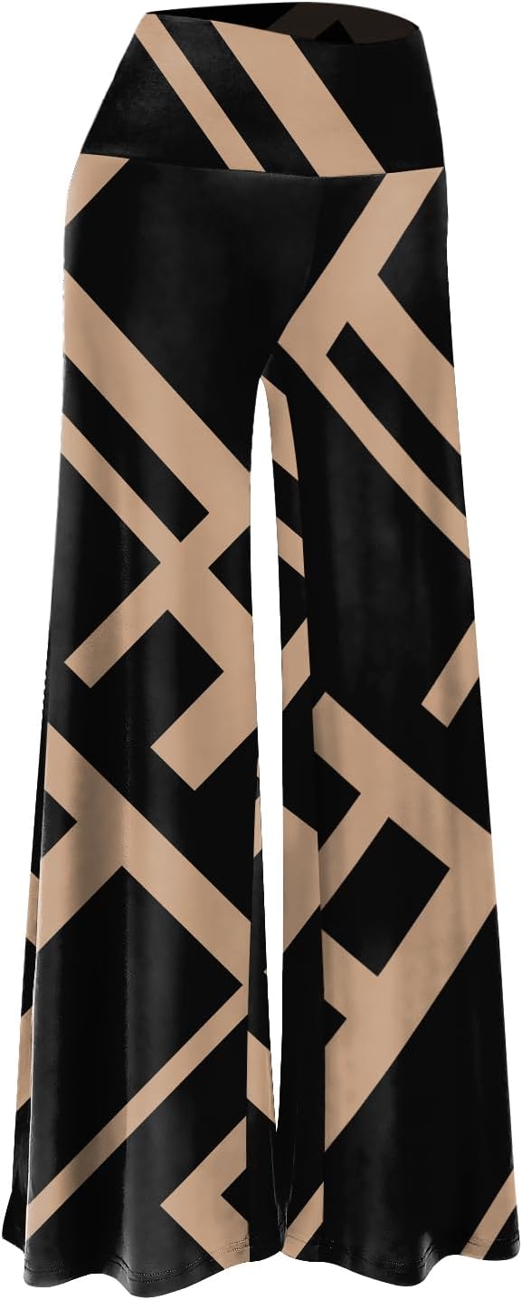 Detalle de Arolina Women's Stretchy Wide Leg Palazzo Pants
