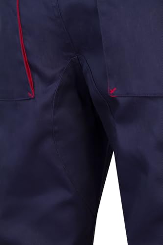 Thumbnail 6 de Pantalón Velilla 103004 Pantalón Bicolor Multibolsillos (Azul Marino y Rojo) – Talla 44
