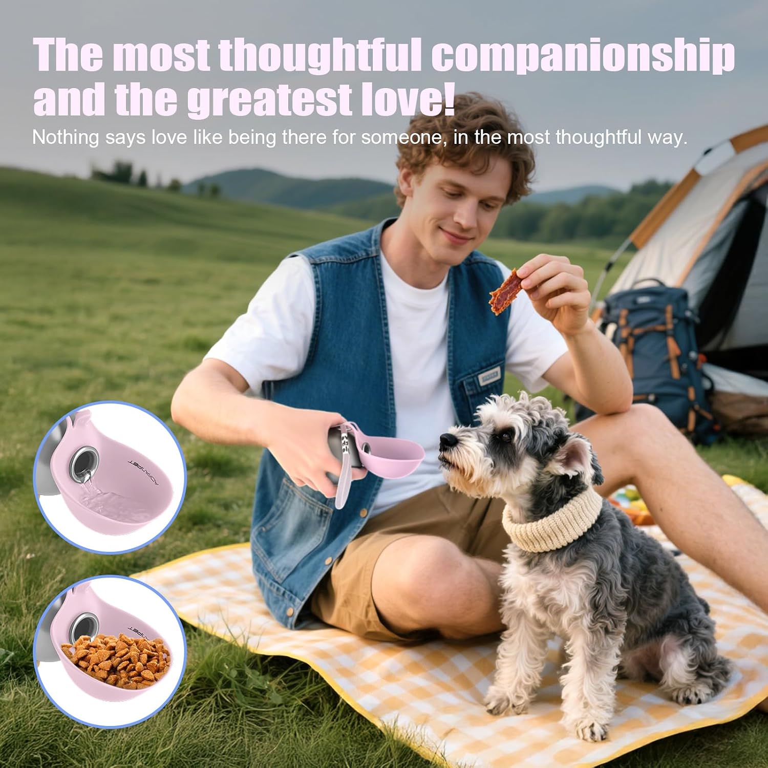 Thumbnail 4 de AOFANPET Portable Dog Water Bottle 10oz