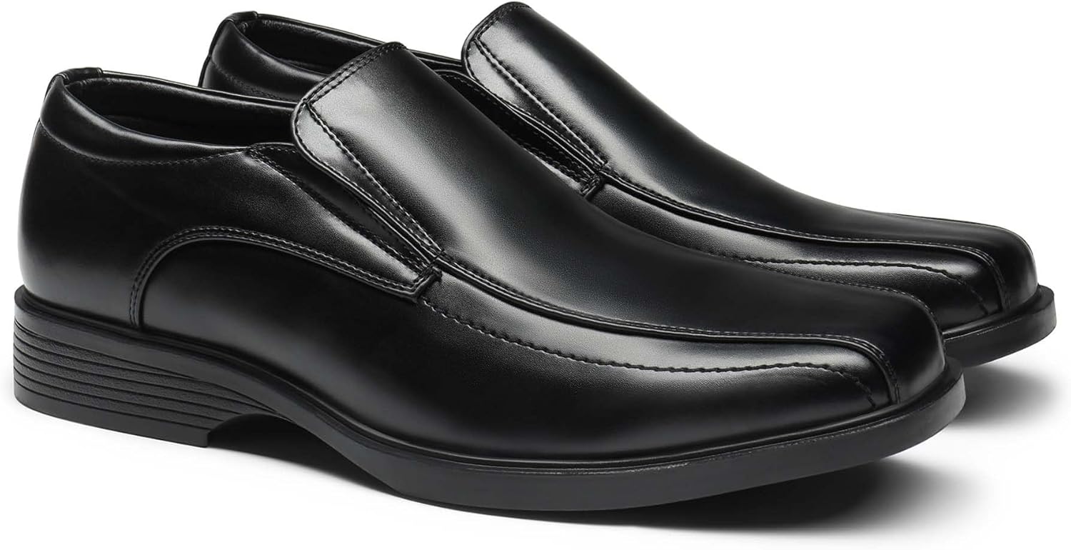 Thumbnail 4 de Bruno Marc Men's Square Toe Dress Loafers Formal Shoes
