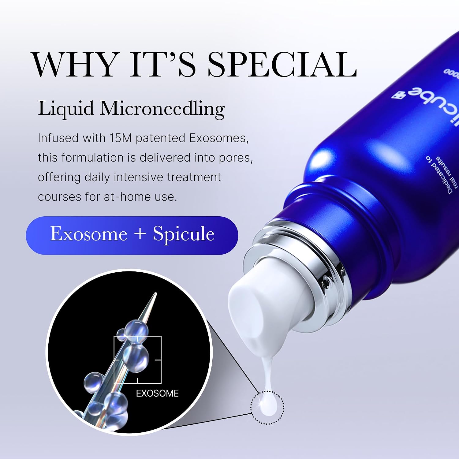 Detalle de medicube Zero Exosome Shot 7.500 ppm Spicule Gesichtsserum – Skin Booster