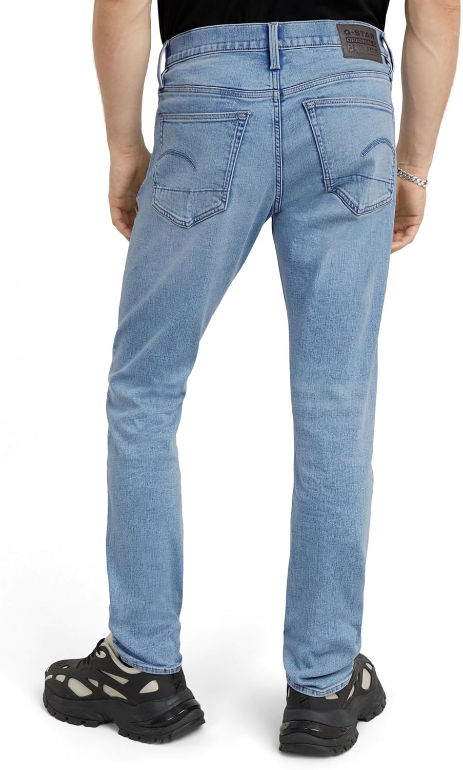 Detalle 2 de G-Star Herren 3301 Slim Jeans – Slim Fit mit Midrise und klassischem Five-Pocket-Design