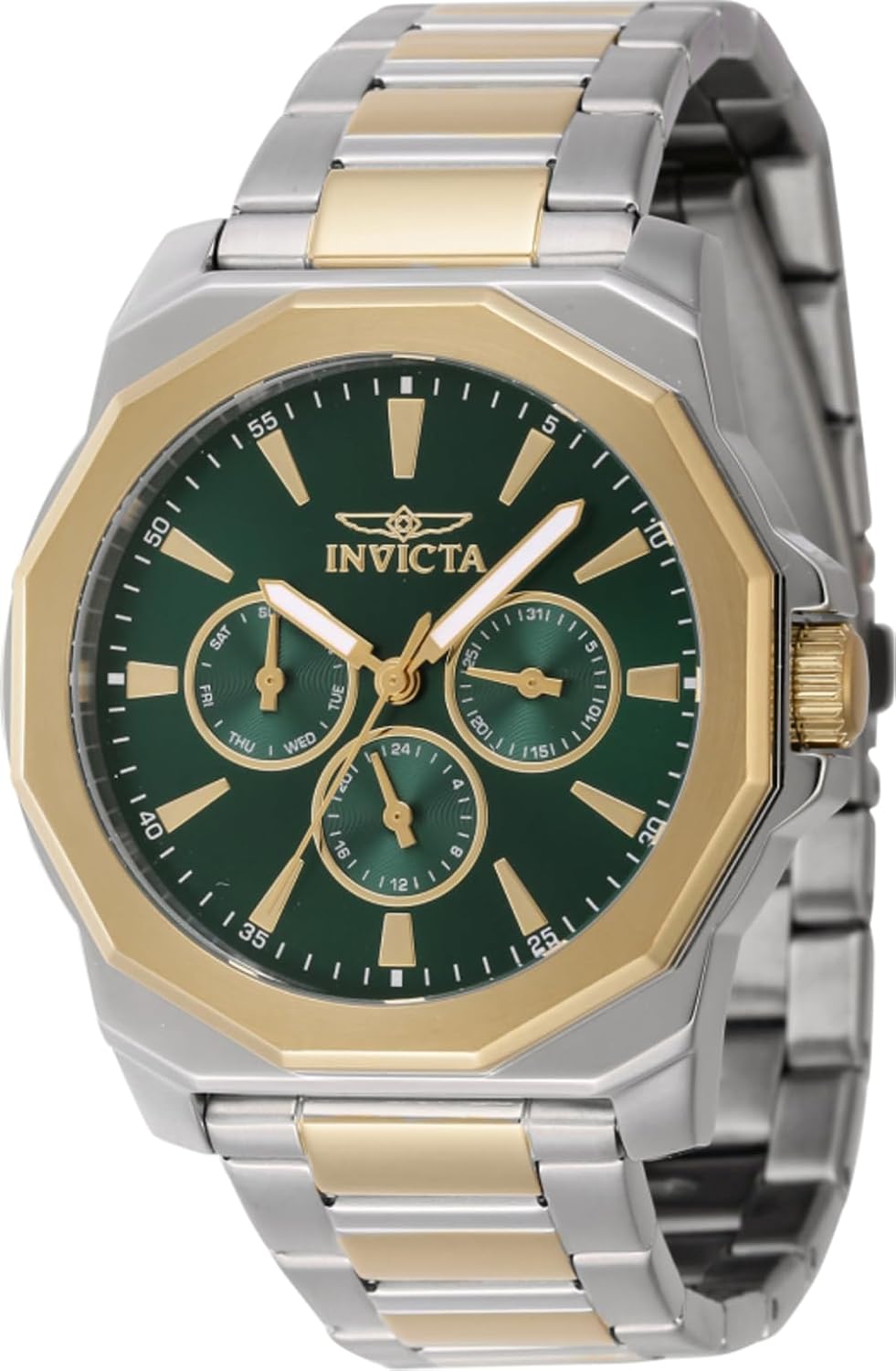 Imagen de Invicta Speedway Orologio da Uomo Quarzo 42mm – Acciaio Inossidabile, Cassa Verde en OfertitasTOP
