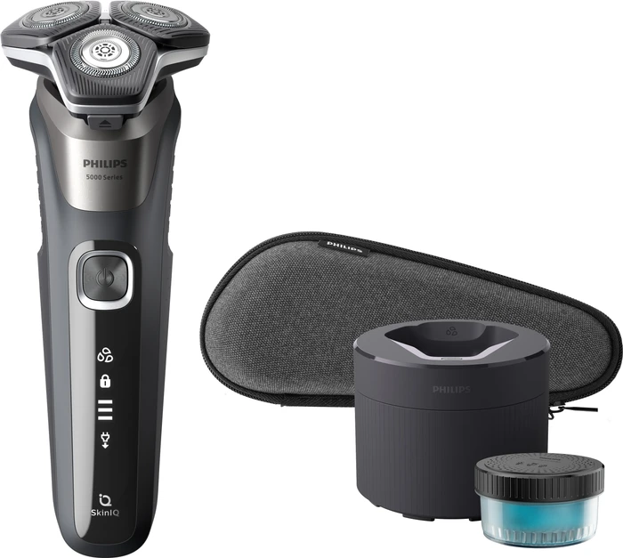 Thumbnail 12 de Philips Shaver Series 5000 S5887/50 – Rasierer mit Reinigungsstation, automatischer Rasur-Anpassung und flexiblem Scherkopf
