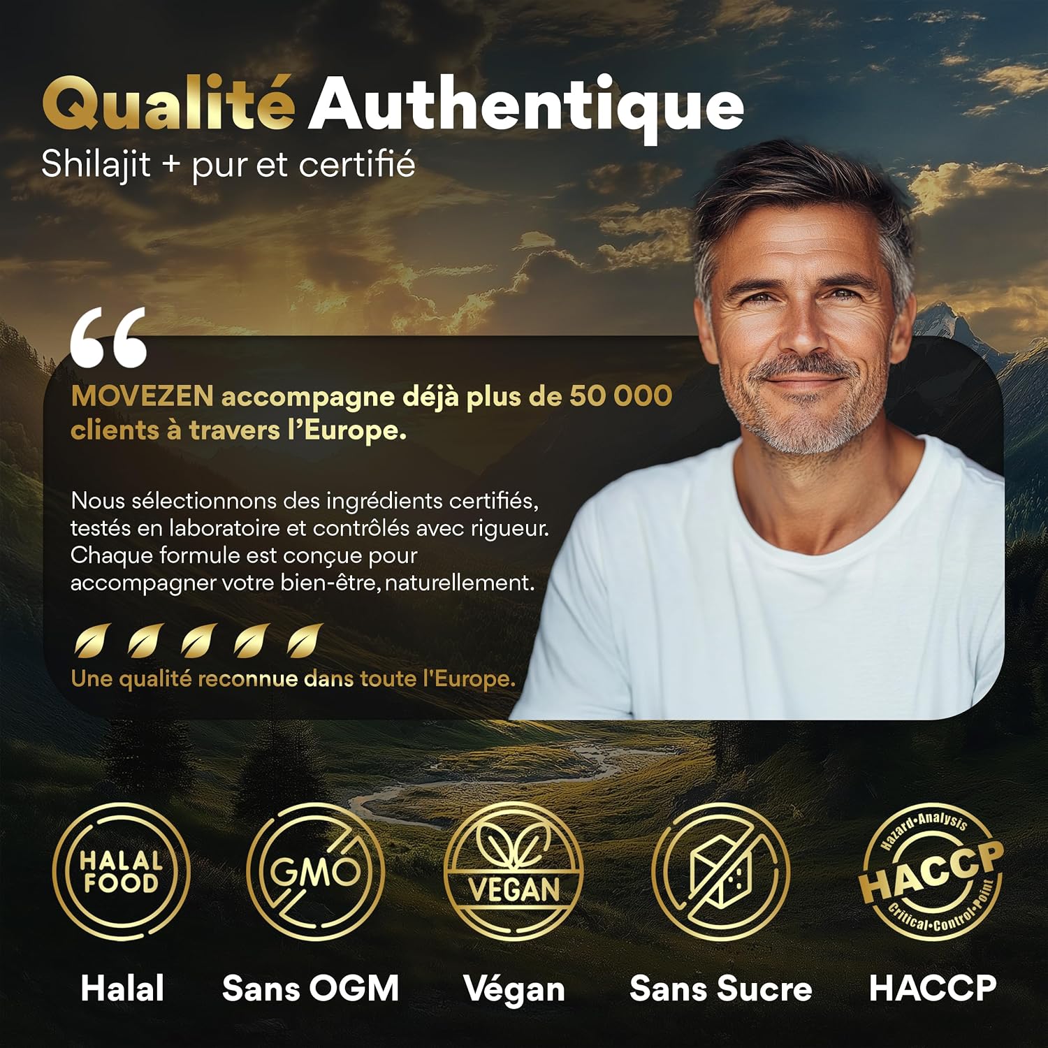 Thumbnail 6 de Shilajit Pur 2500 mg gĂ©lules đ