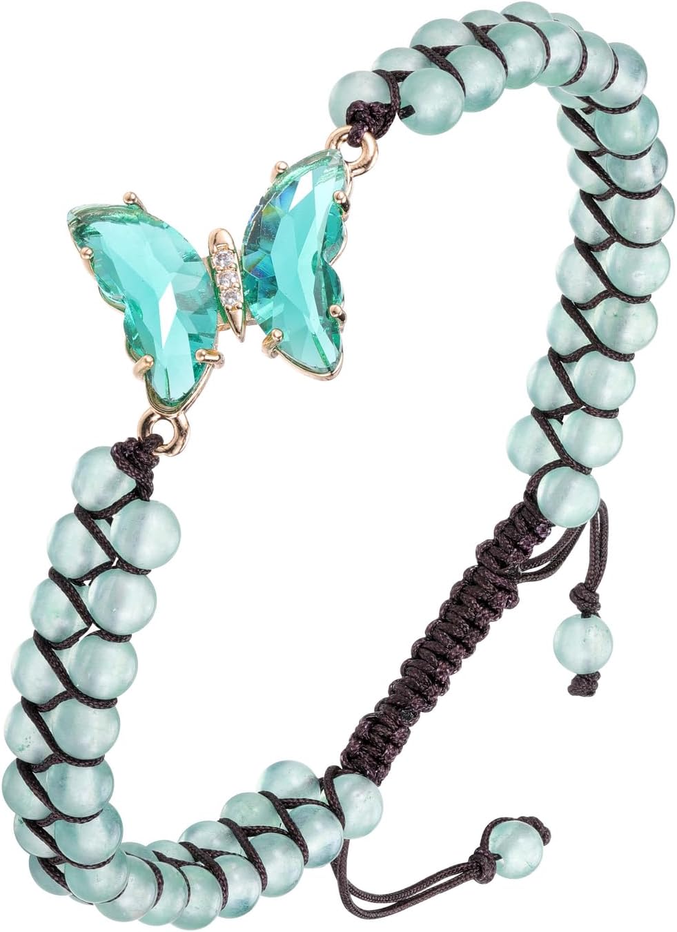 Thumbnail 4 de JSDDE Crystal Butterfly Bracelet for Women – Healing Crystal Jewellery