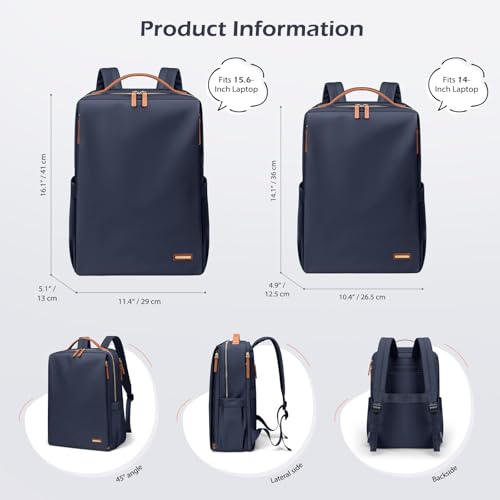 Detalle de GOLF SUPAGS Mochila elegante para portátil 15,6 pulgadas para mujer