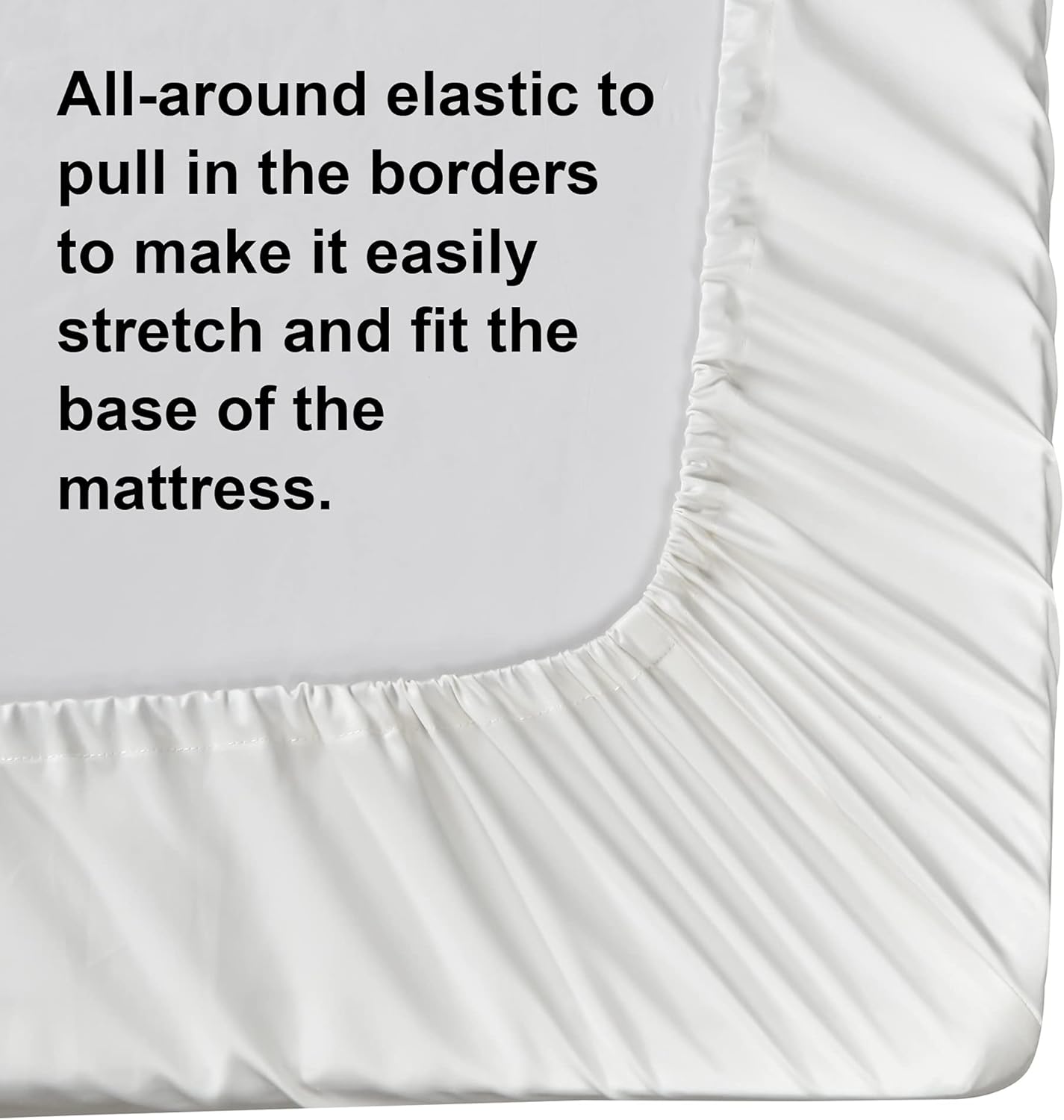 Detalle 1 de NTBAY 500 Egyptian cotton fitted sheet