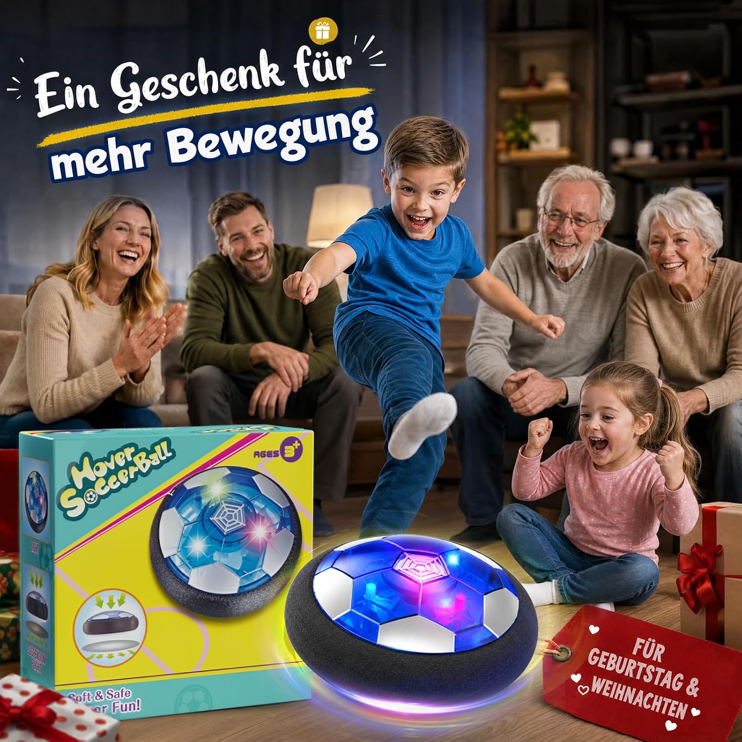 Thumbnail 6 de Hot Bee Air Power Fußball ab 3 Jahre