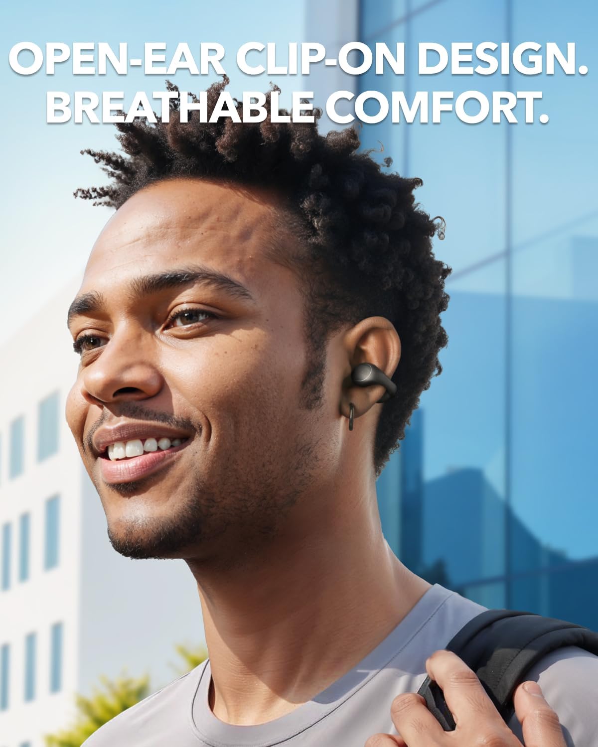 Detalle 2 de Anker soundcore C40i open‑ear earbuds