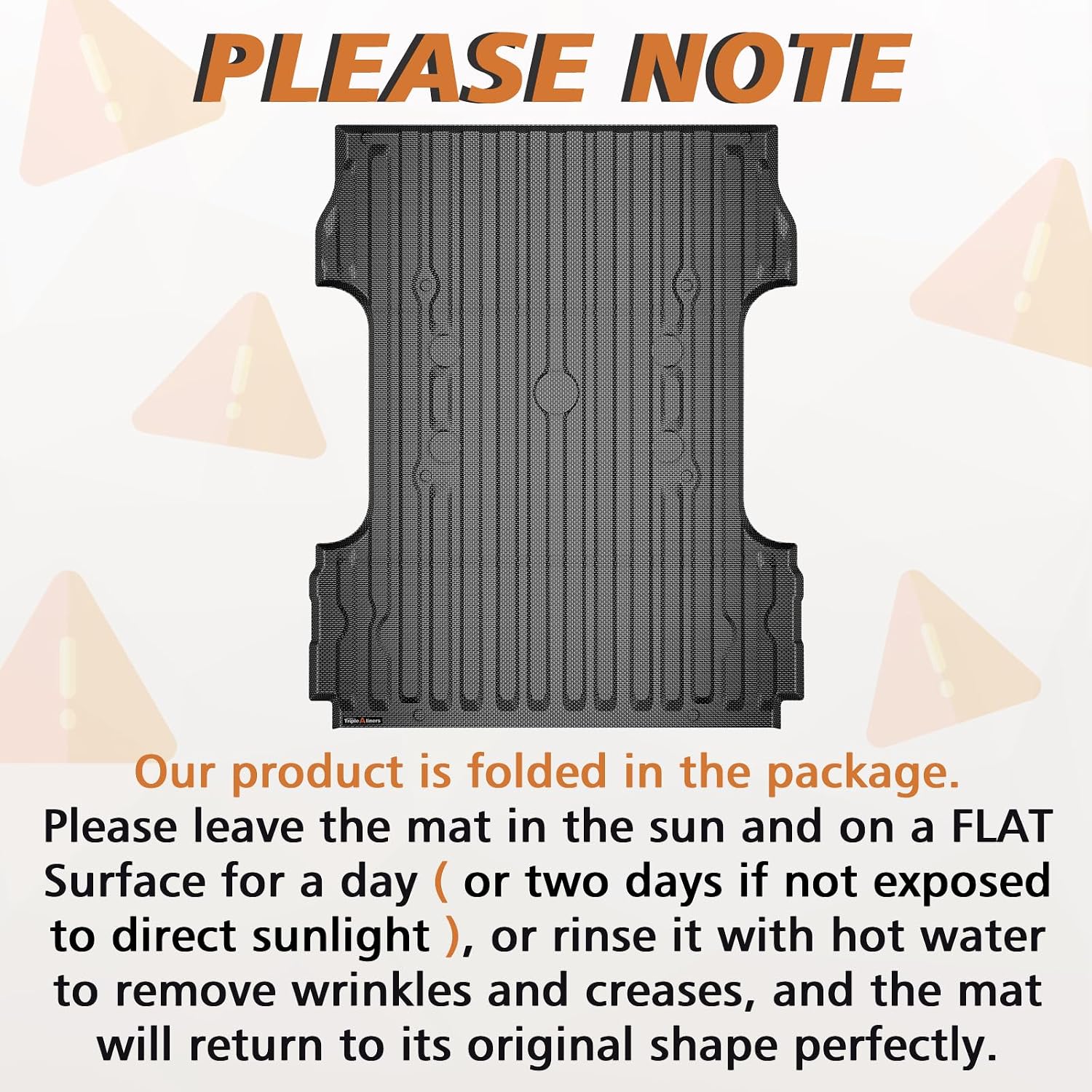 Thumbnail 6 de TripleAliners Truck Bed Mat for 2017–2026 Ford Super Duty F-250/F-350/F-450 (6.75–6.8ft / 81in) - FortiGrip Heavy-Duty All-Weather Liner