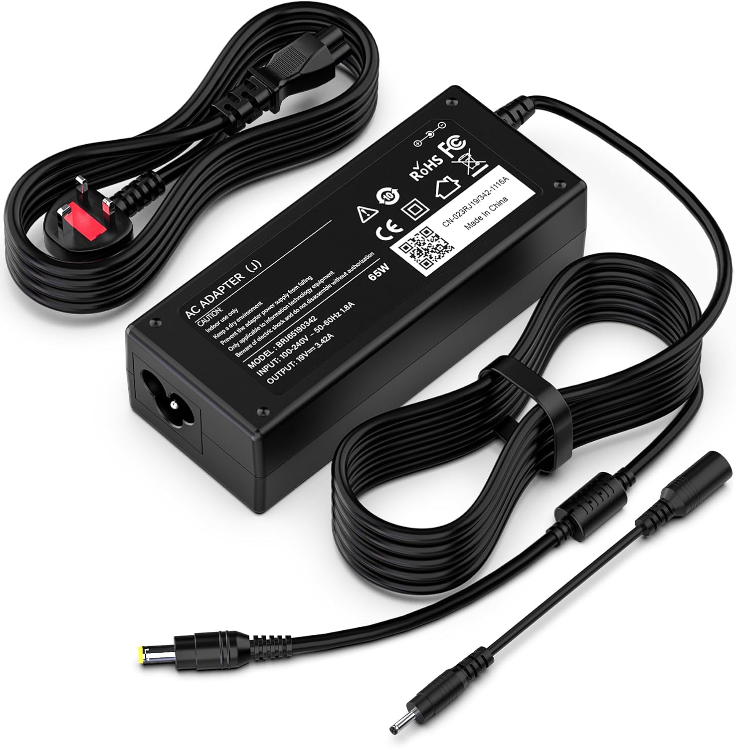 Detalle de 65W Laptop Charger Compatible With Acer Aspire