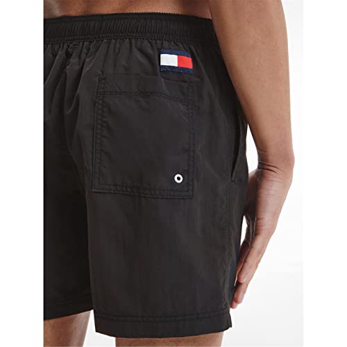 Detalle de Tommy Hilfiger Bañador para Hombre Sf Medium Drawstring Pernera Larga — Negro
