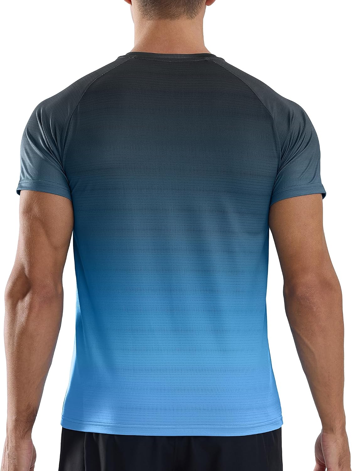 Thumbnail 1 de Veepro Sport T-Shirts Herren – atmungsaktives Trainingsshirt mit Mesh-Struktur