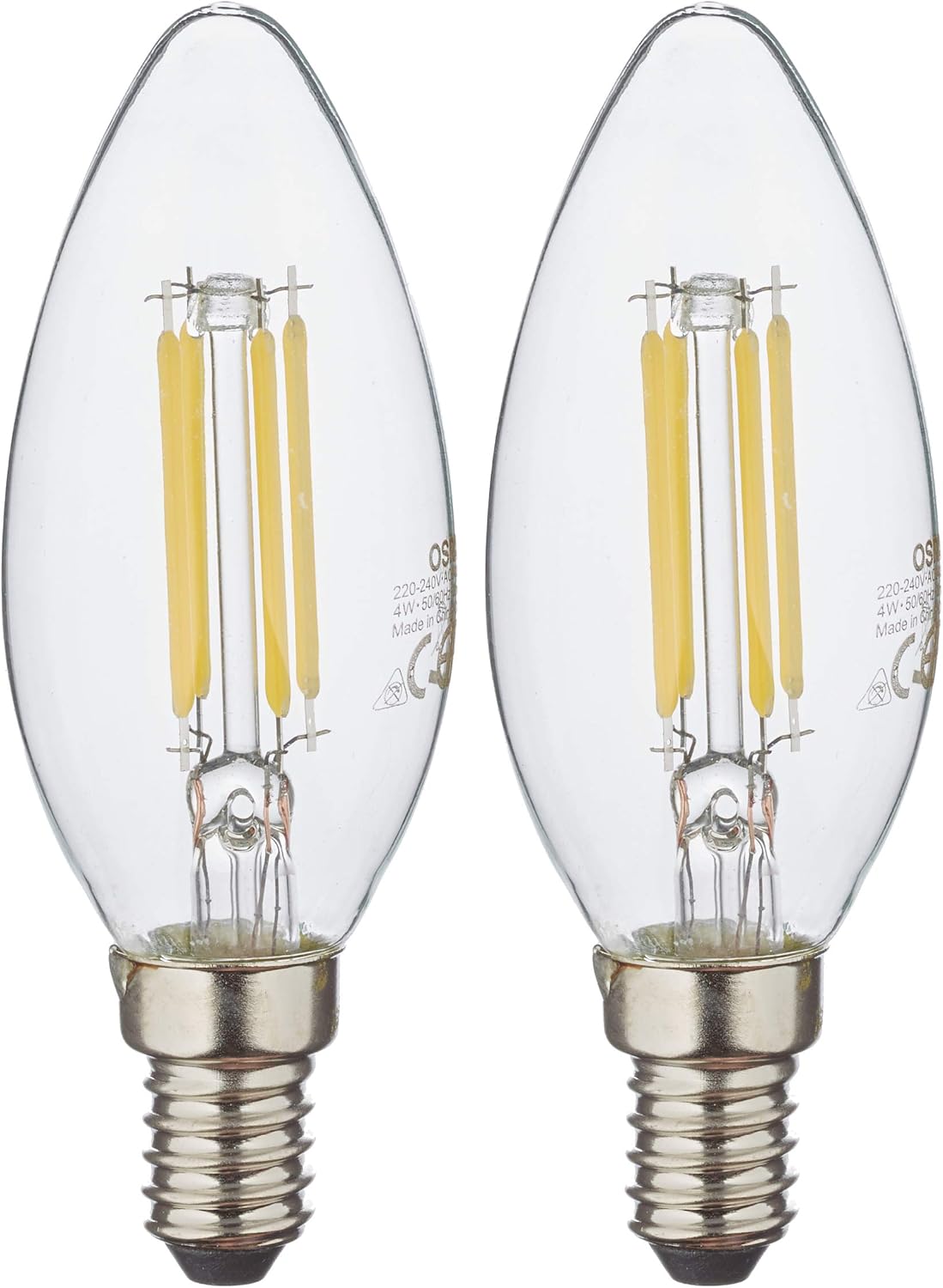 Thumbnail 3 de Osram Star Filament-Lampe E14, mattes Glas, Warmweiß 2700K, 806 lm – 3er-Pack