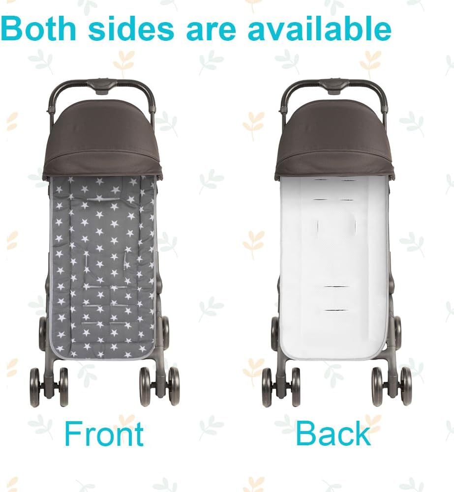 Thumbnail 5 de AOGOE Universelle Kinderwagenmatratze – Einseitige Sitzauflage mit 10 Lochungen, Allround-Saison für Kinderwagen