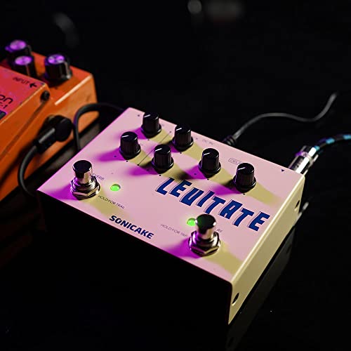 Thumbnail 6 de SONICAKE Delay e riverbero 2 in 1 Levitate: pedale digitale per chitarra, delay fino a 2000 ms e reverb plate