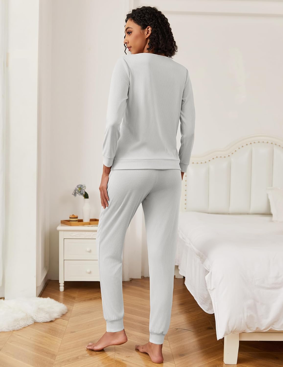 Detalle 1 de Ekouaer Pigiama Due Pezzi comodo e caldo S-XXL