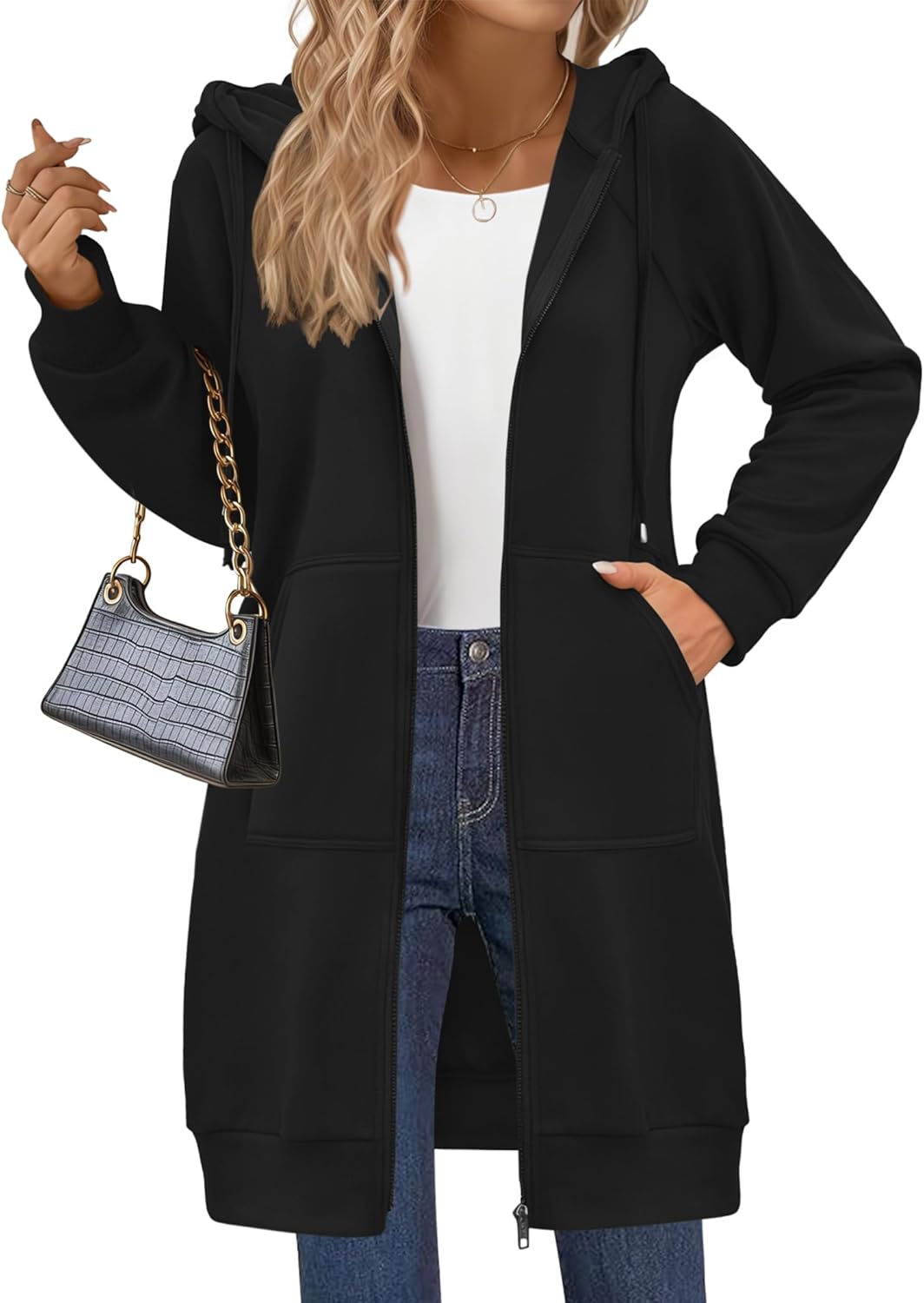 Thumbnail 1 de Zeagoo Zip Up Long Hoodie 2025