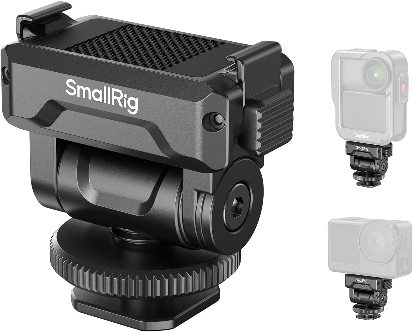 Detalle de SMALLRIG 6440 cold shoe-bevestiging voor DJI Osmo Action 6 en Nano, 160°