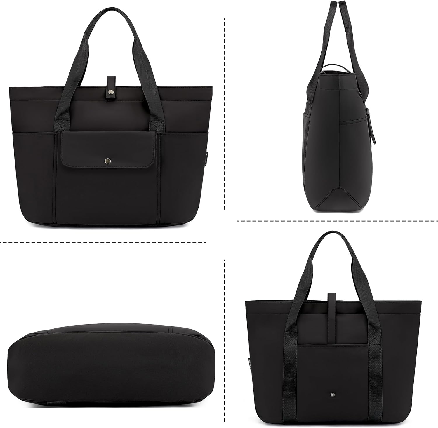 Thumbnail 6 de TANTOMI Handtasche für Damen – leichte geräumige Strand-/Arbeits- und Sporttasche mit Reißverschluss