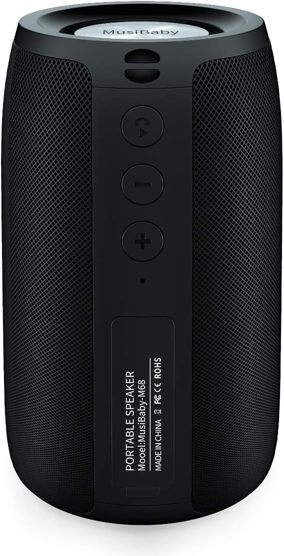 Detalle de MusiBaby M68 Portable Bluetooth Speaker 24H