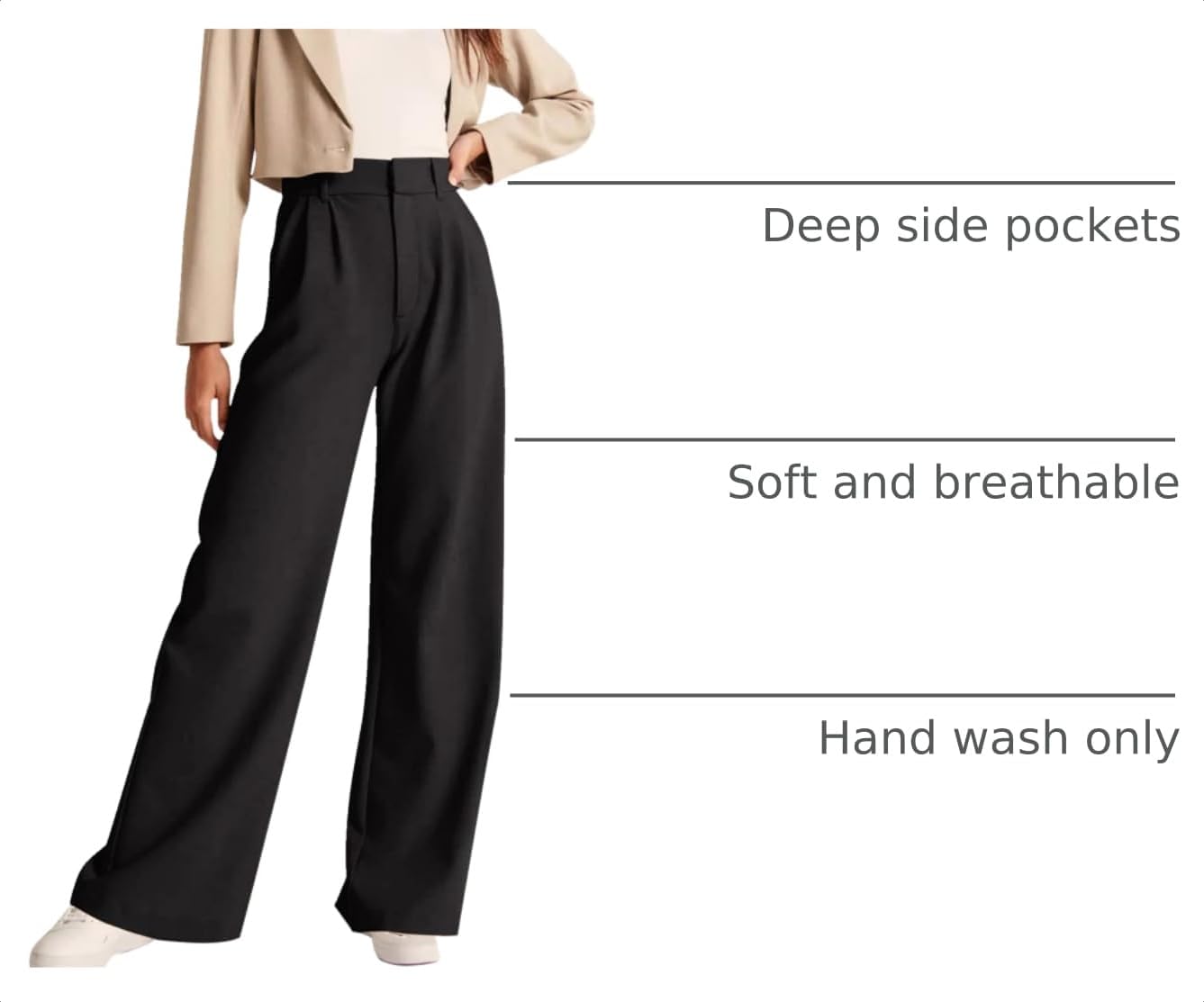 Detalle 2 de NIMIN High Waist Work Pants 2026