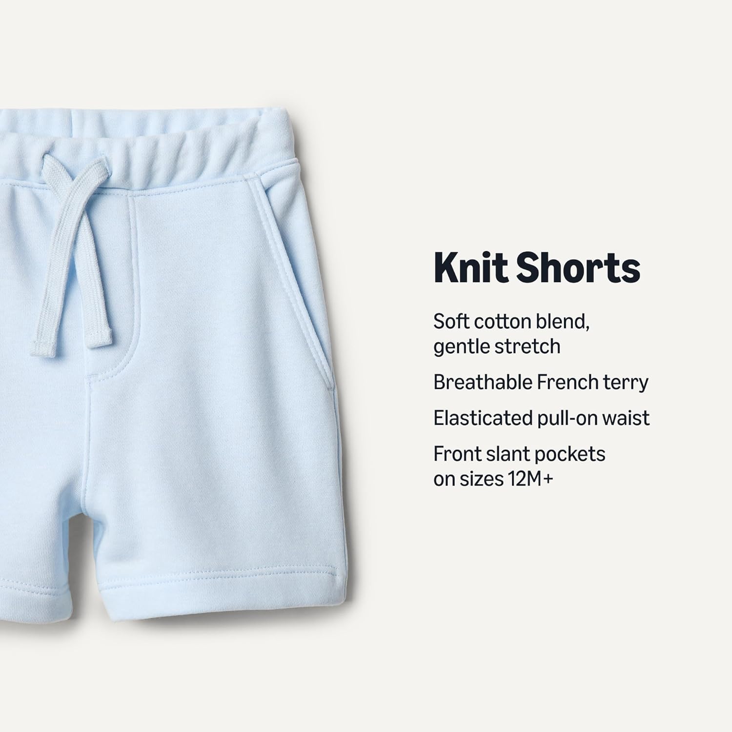 Thumbnail 2 de Amazon Essentials x Sofia Grainge Baby Boys' Pull-On Knit Shorts (Pack of 2)