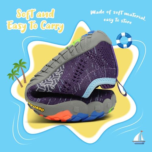 Detalle 2 de SAGUARO Zapatillas de Trail para niñas: comodidad barefoot, tracción y transpirabilidad para aventuras al aire libre