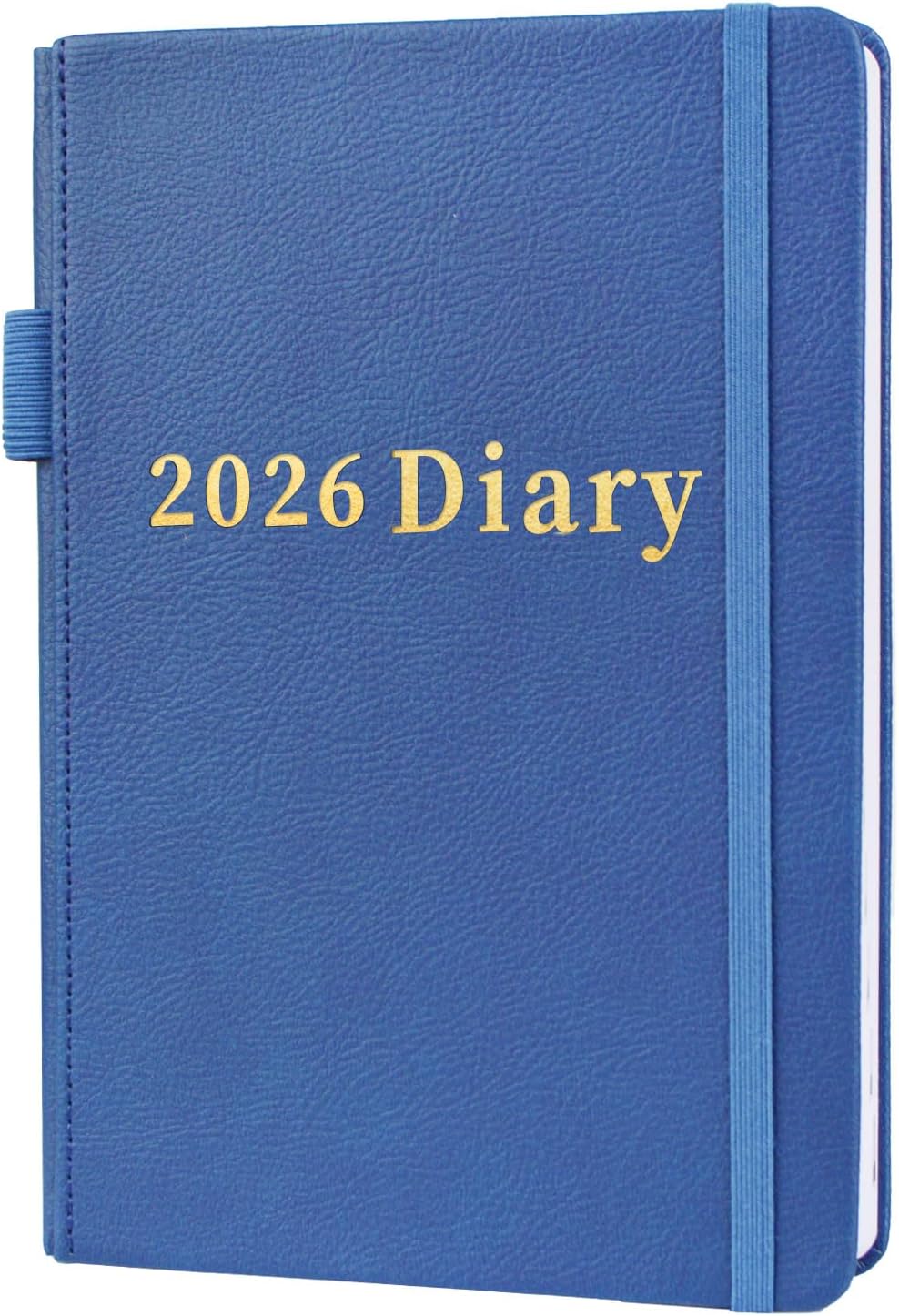 2026 Diary A5 Page‑a‑Day Planner with Pen Holder 📔
