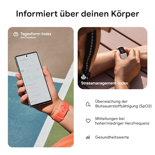 Detalle 2 de Fitbit Charge 6: Aktivitätstracker mit Google Health Premium, GPS und 7 Tagen Akkulaufzeit