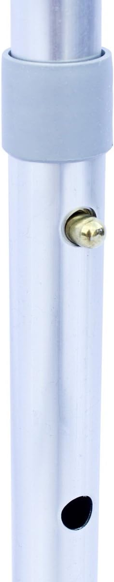 Thumbnail 5 de Table pliante multifonctionnelle réglable en hauteur (3 positions) – Table de camping, marché et tapisseries – Blanc