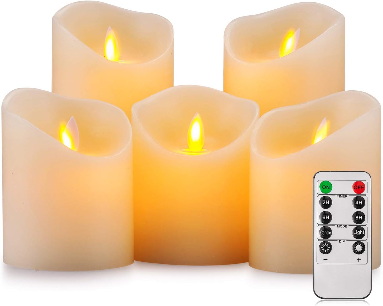 Thumbnail 6 de Aku Tonpa Flameless Candles Pack of 3 24‑hour timer 🕯