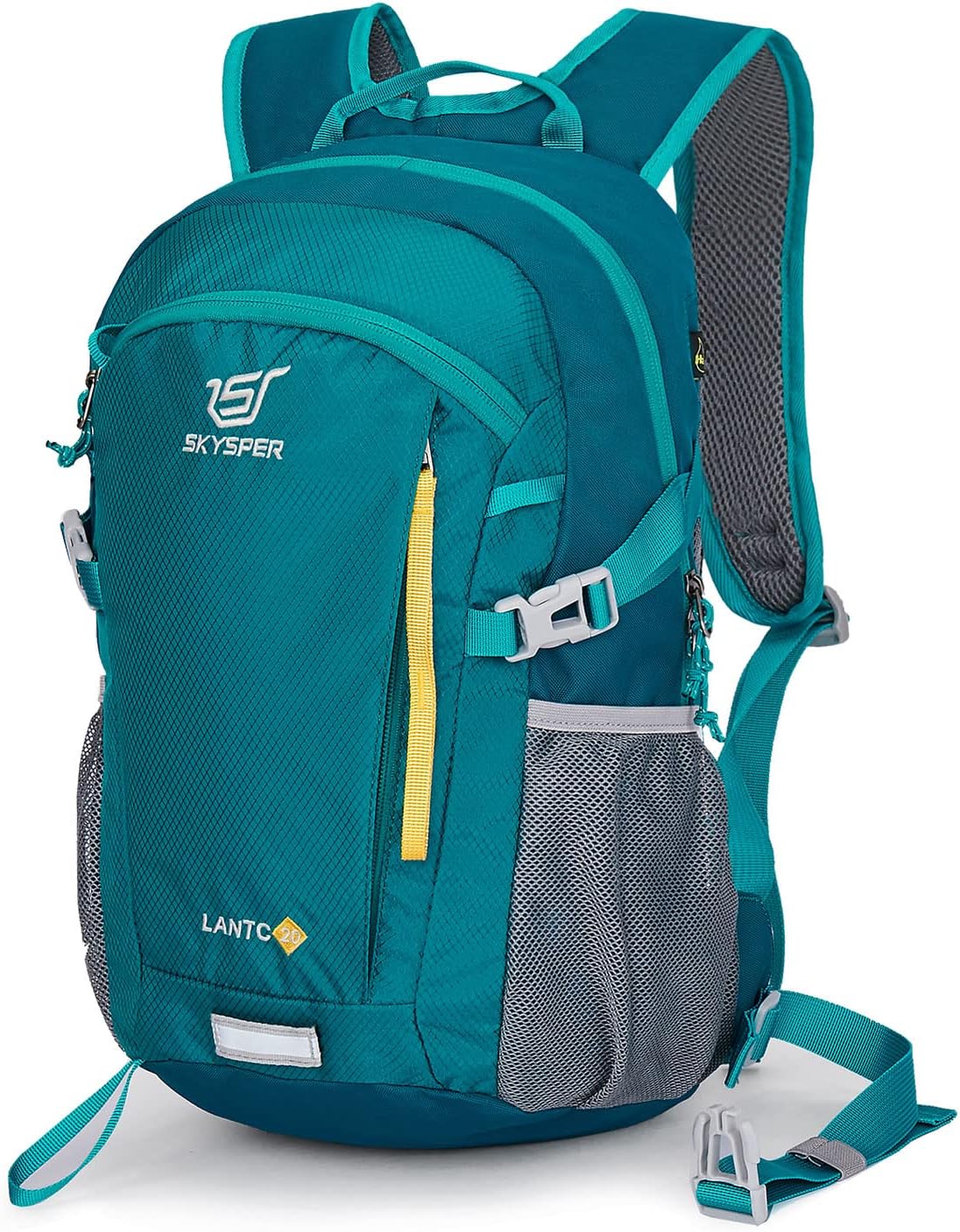 Detalle de SKYSPER Leicht Wanderrucksack 20L – kompakt, atmungsaktiv und vielseitig