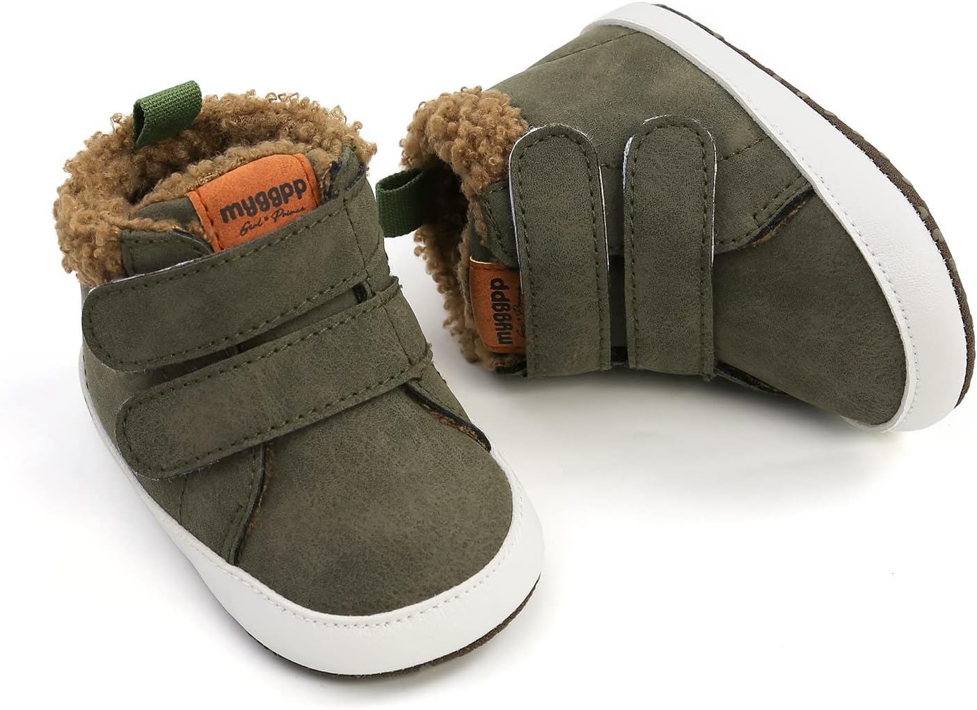 Detalle de RVROVIC Baby Anti-Slip Sneakers: Soft Ankle Boots for First Walkers
