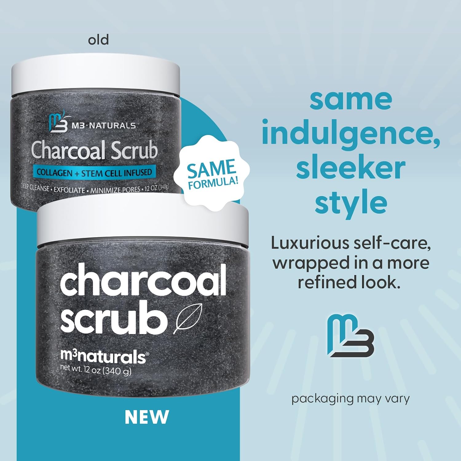 Detalle 2 de M3 Naturals Exfoliating Charcoal Scrub 16 oz