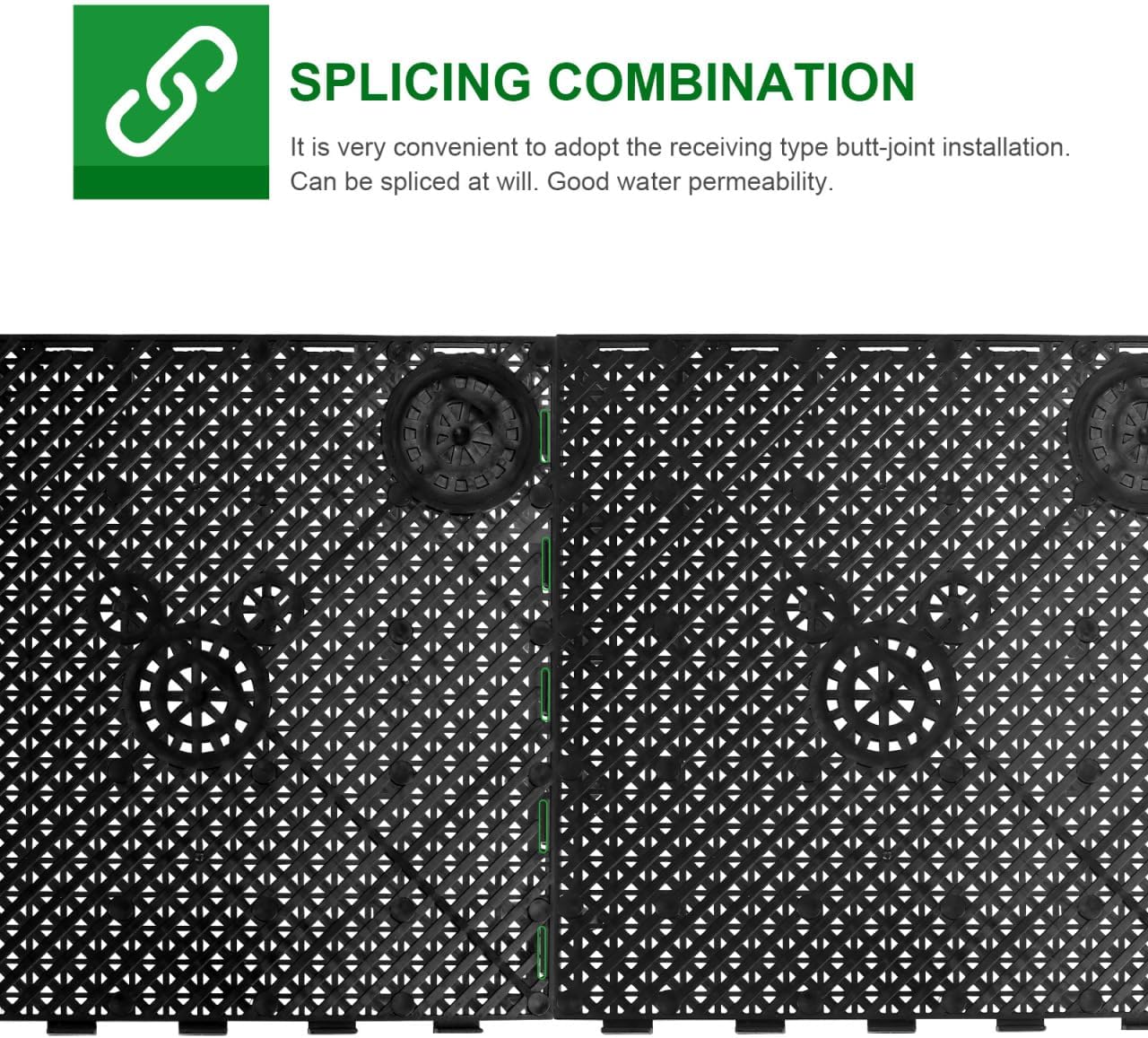 Thumbnail 3 de Hemobllo Aquarium Undergravel Filter Board — 20‑Piece Modular PVC Grid (14.5 x 14.5 cm each) for Enhanced Water Circulation