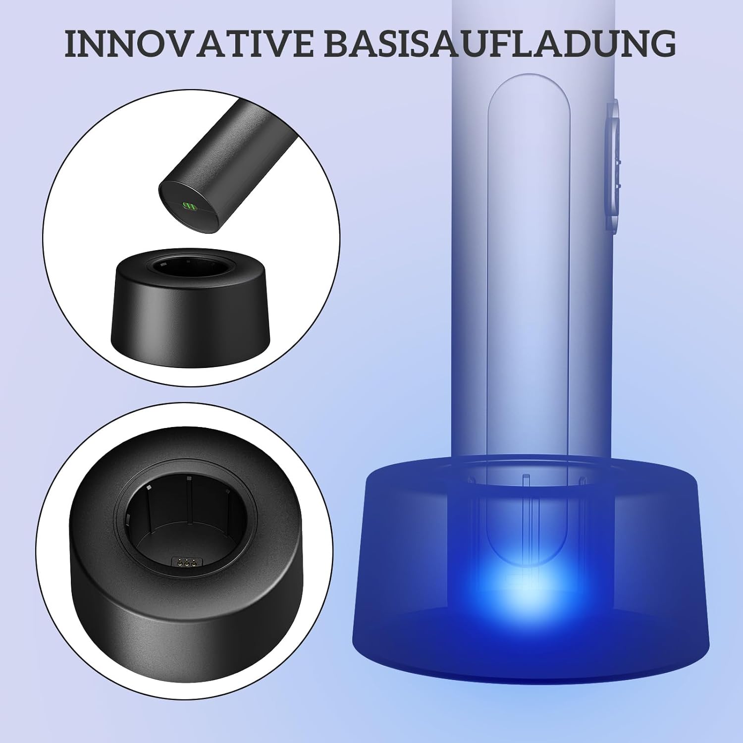 Thumbnail 6 de PALONE Elektrische Fliegenklatsche 4000V – Wiederaufladbar, 2‑in‑1 Insektenvernichter mit UV-Lampe