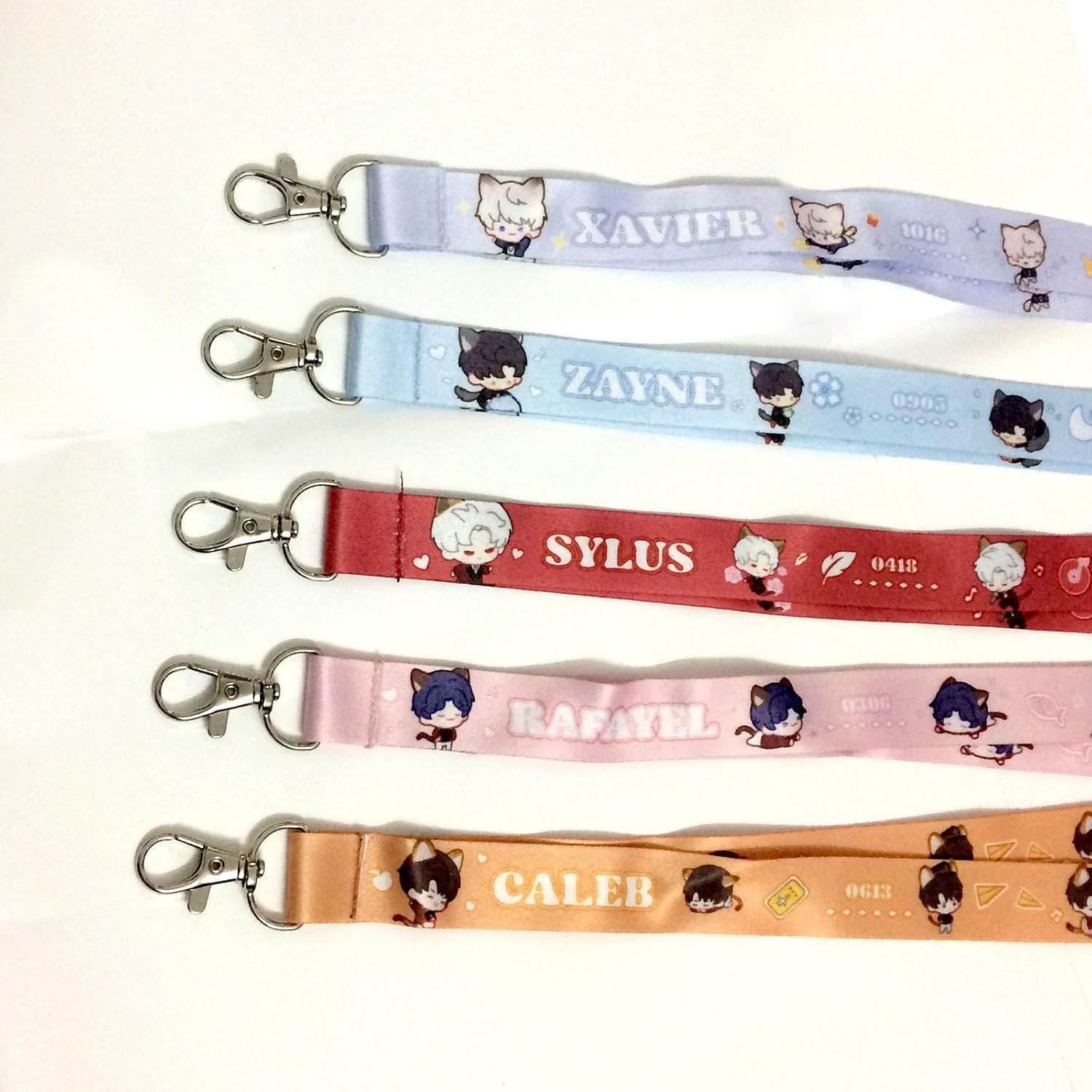 Detalle de Love and Deepspace Lanyard Rafayel