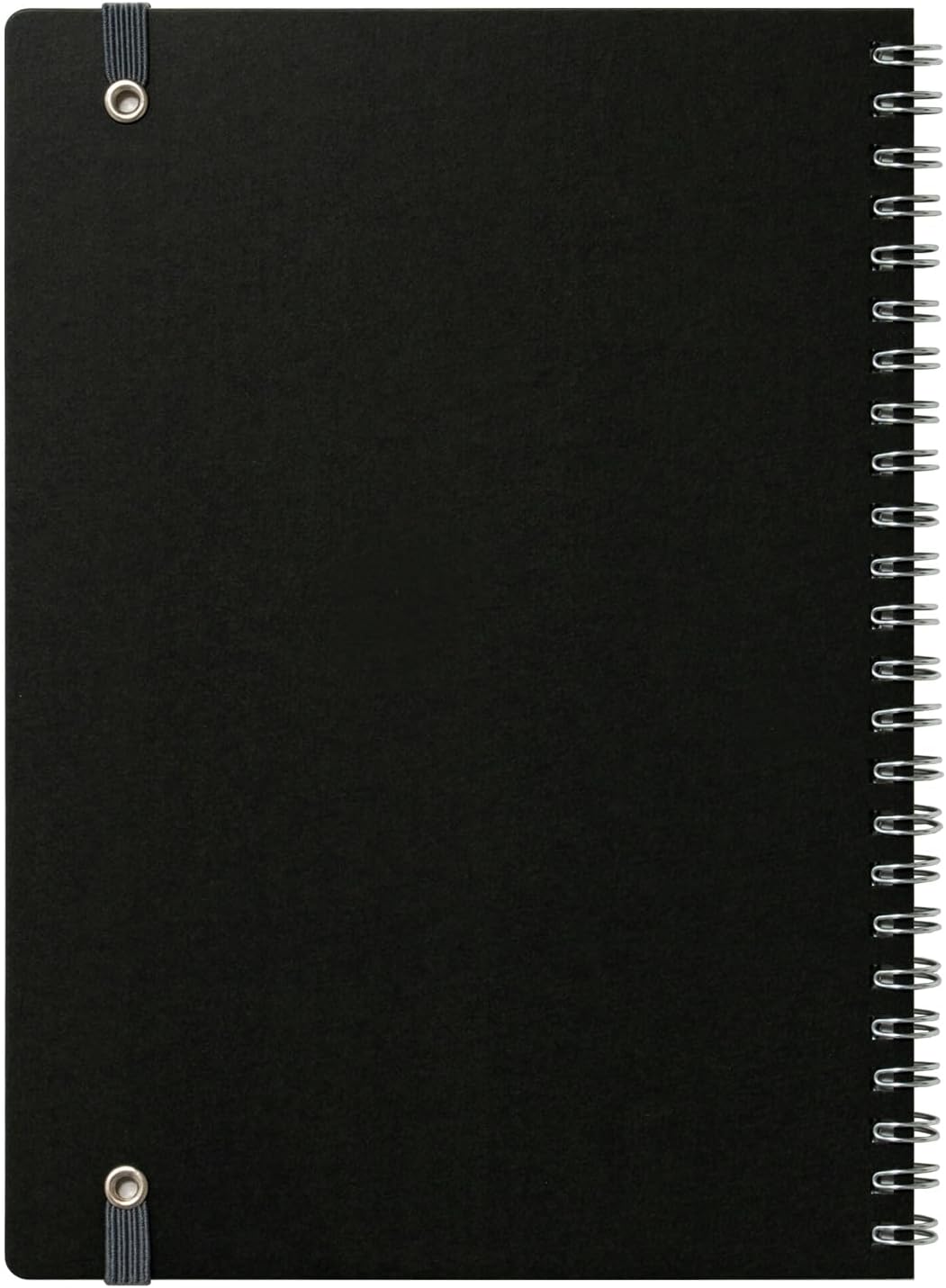 Detalle de キョクトウ・アソシエイツ PBF57K26 FOBCOOP A5月間手帳 黒・Wリング・ノート100ページ