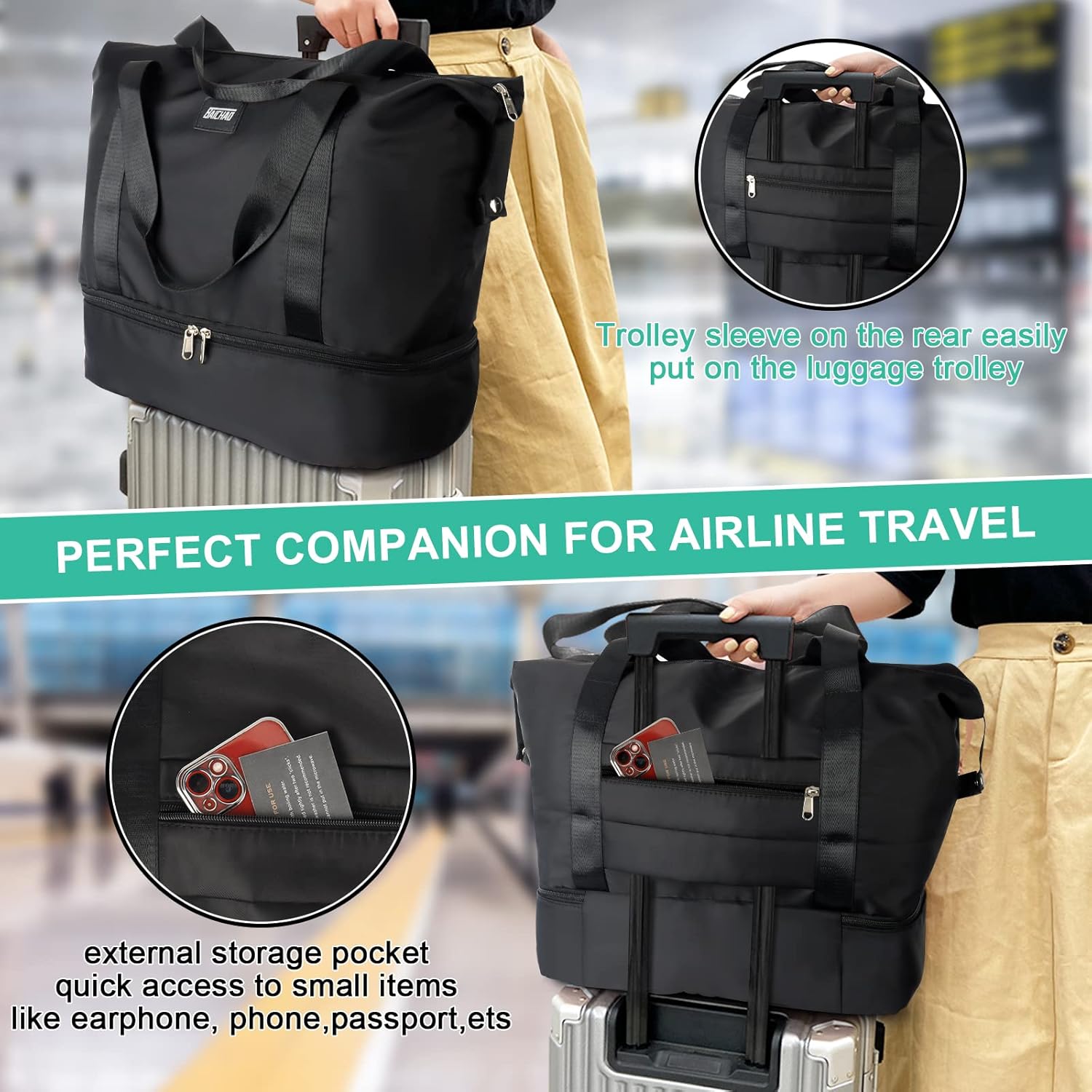 Thumbnail 2 de CS COSDDI Travel Duffel Bag 29L