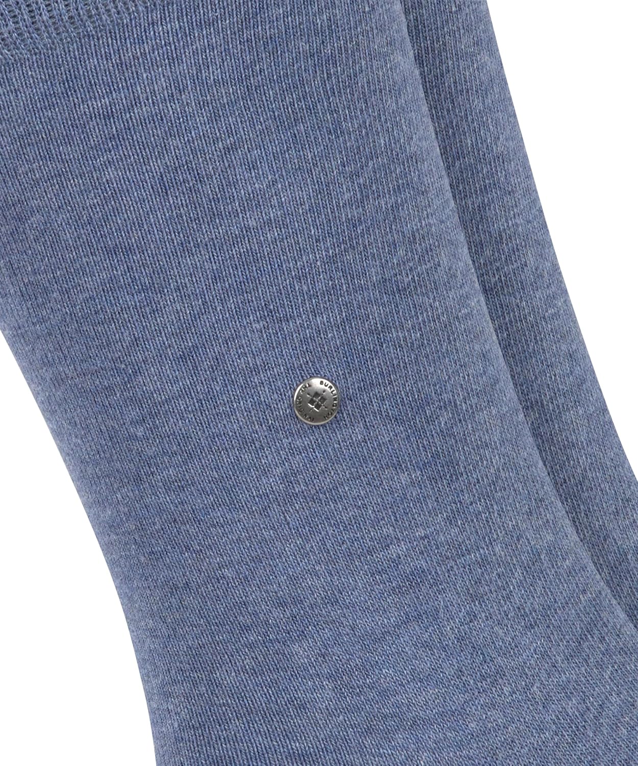 Thumbnail 2 de Burlington Everyday Multipack M – 2 paires de chaussettes coton unies, Bleu Light Denim 6660, taille 40-46
