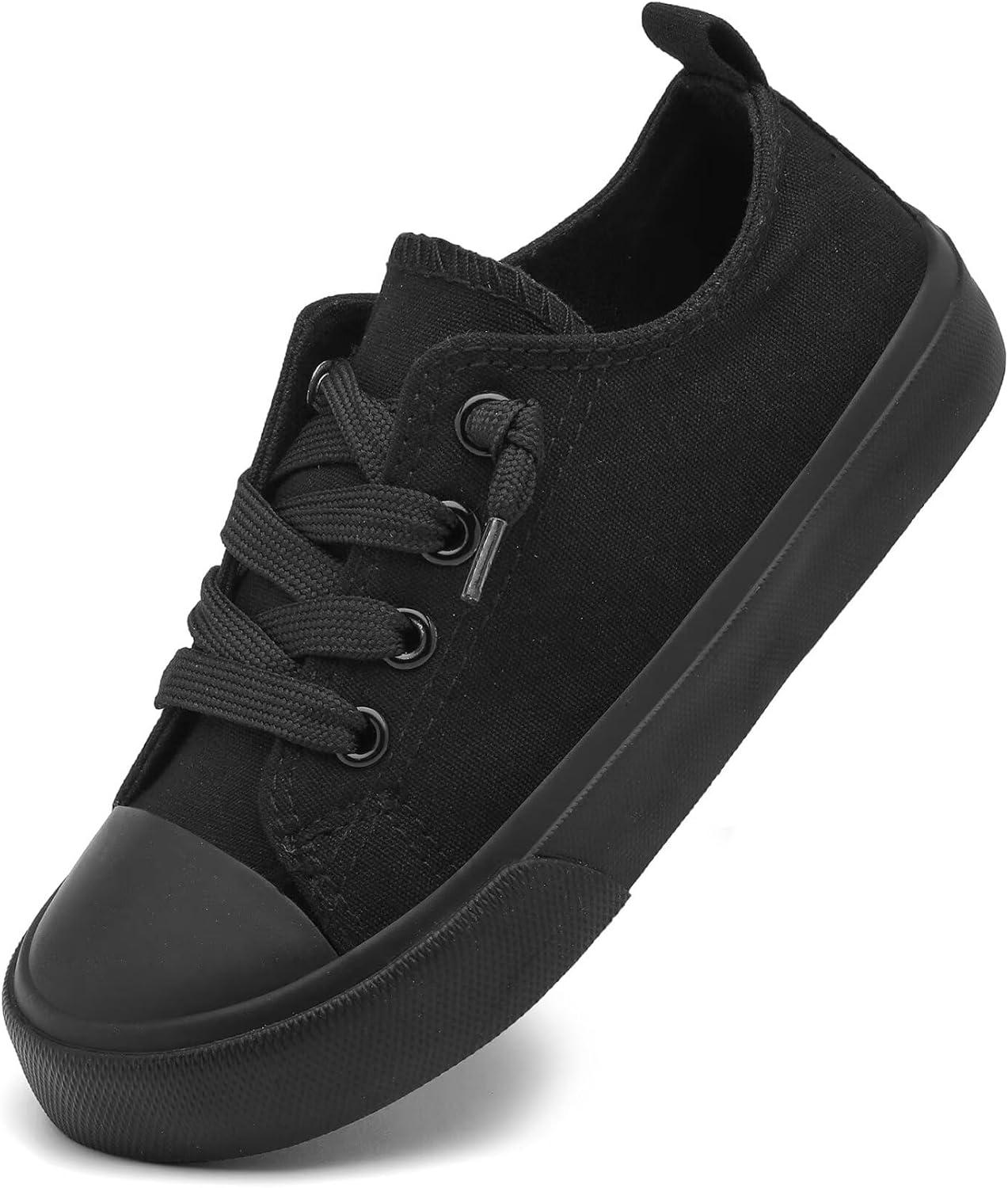 Detalle de Cofopo Toddler Canvas Slip-On Sneakers with Cushioned Insoles