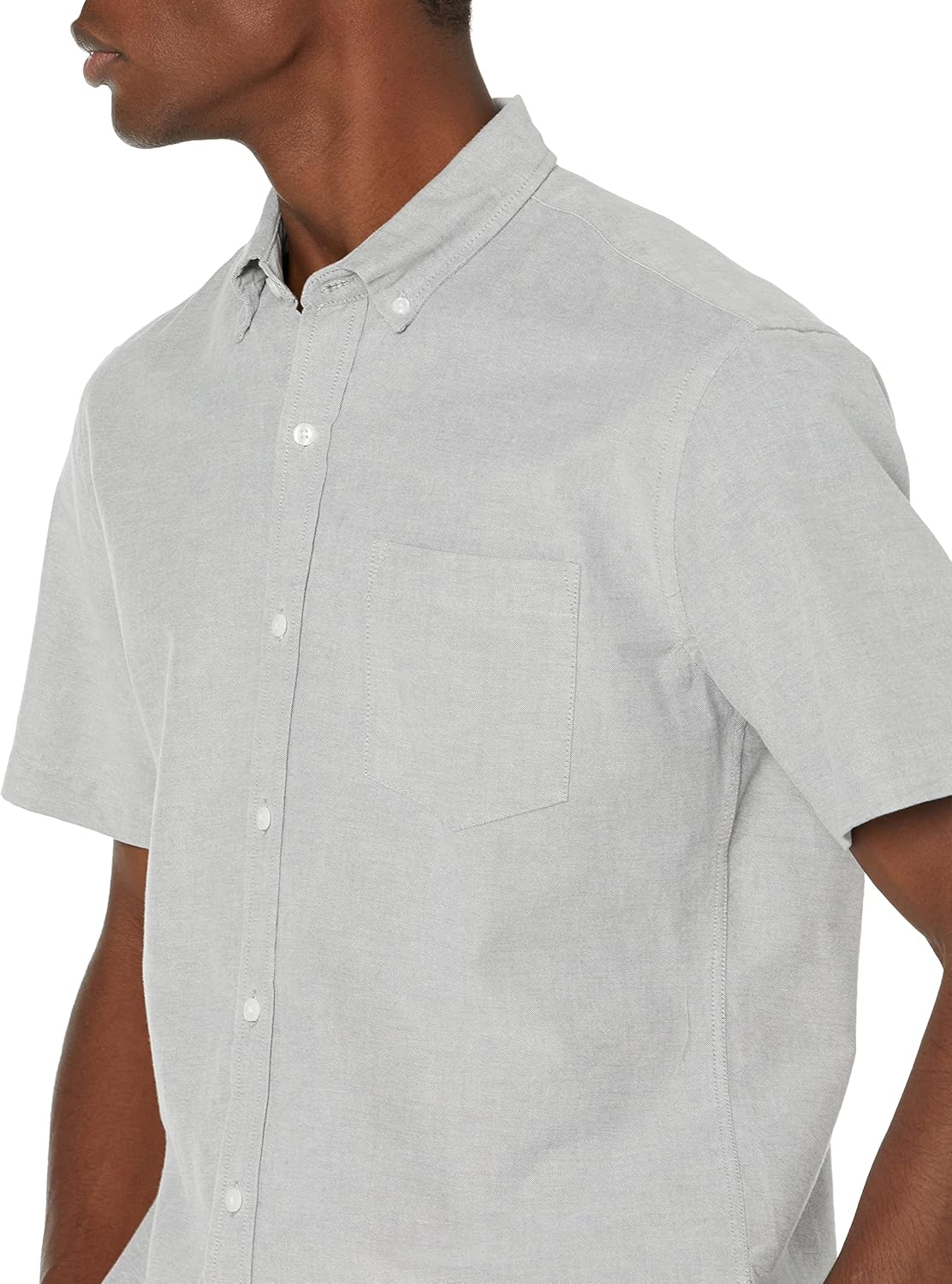 Thumbnail 2 de Chemise Oxford Amazon Essentials homme à une poche et manches courtes, coupe régulière